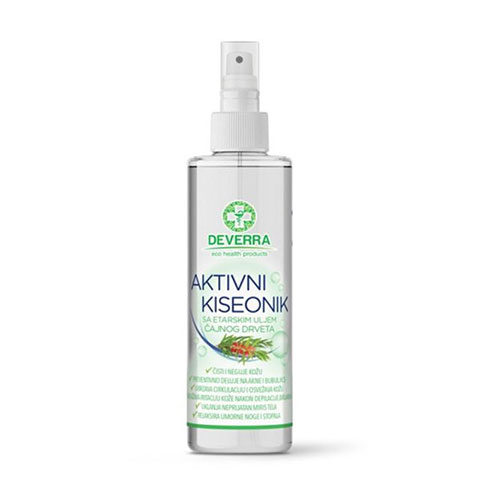 AKTIVNI KISEONIK SA ČAJNIM DRVETOM 150ml DEVERRA