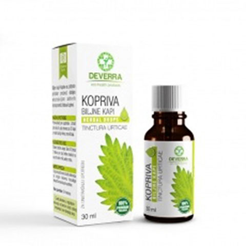 BILJNE KAPI KOPRIVA 30ml DEVERRA