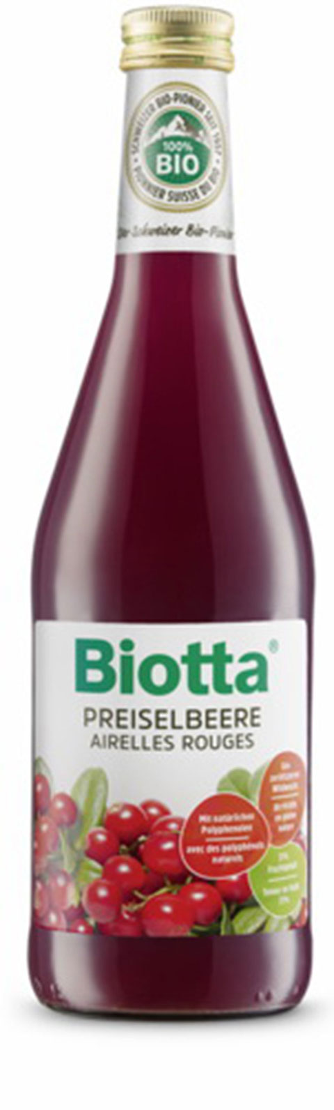 BIOTTA BRUSNICA 500ml