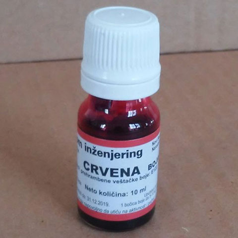 BOJA CRVENA  MILKOM