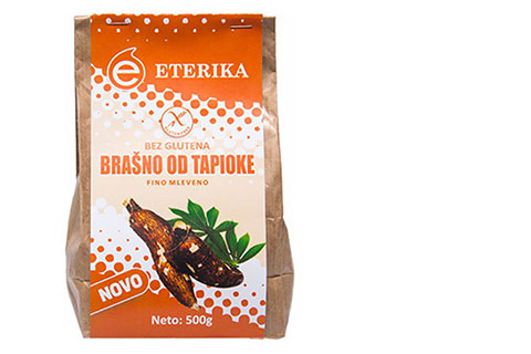BRAŠNO OD TAPIOKE BEZ GLUTENA 500g ETERIKA
