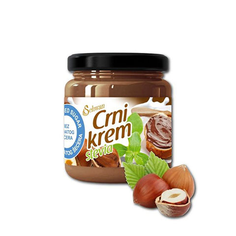 CRNI KREM STEVIA 200g SCHWAN