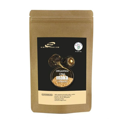 DTC CRNA MAKA ORGANSKA 100GR