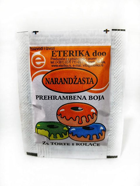 ETERIKA PRAH BOJA NARANDZASTA 25/1