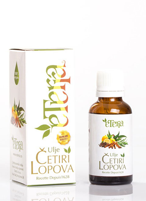 ETERRA ULJE 4 LOPOVA 30ml