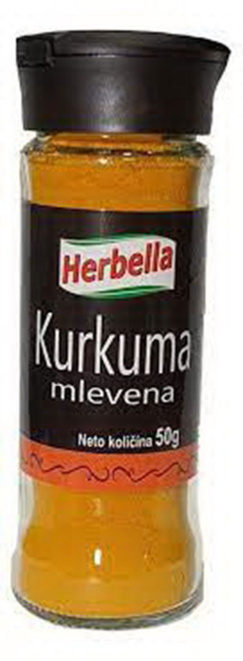 FLASICA KURKUMA 60 GR MALINA