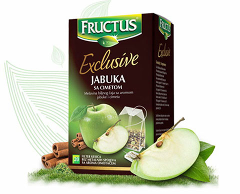FRUCTUS FILTER CAJ JABUKA+CIMET