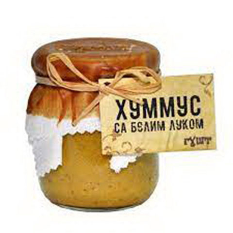 HUMUS SA BELIM LUKOM 180g GUŠT