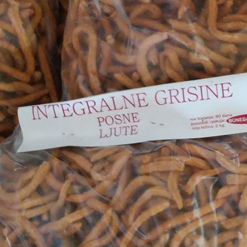 INTEGRALNE GRISINE 2KG LJUTE Nscom