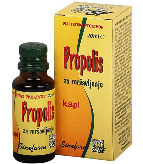 KAPI PROPOLIS ZA MRŠAVLJENJE 20ML SF