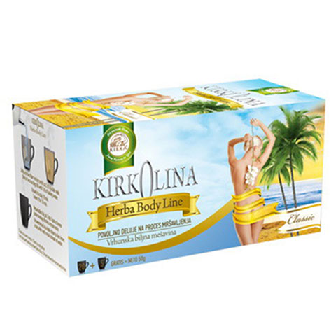 KIRKA FILTER CAJ KIRKOLINA ZA MRSAVLJENJE