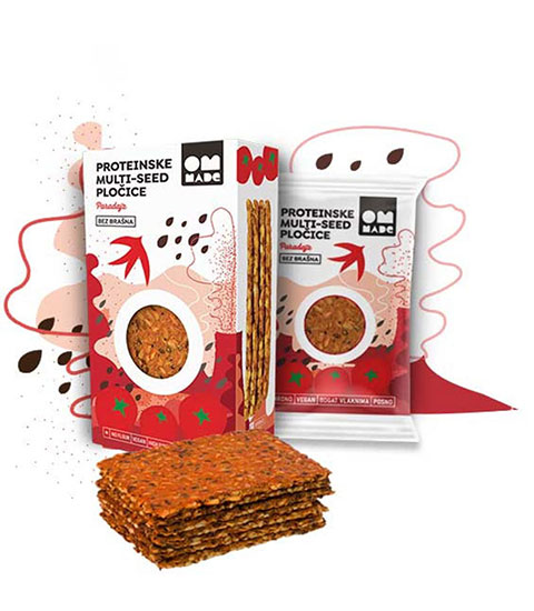PROTEINSKE PLOČICE BEZ BRAŠNA CRVENE 2KG OM MADE
