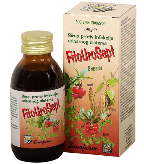 SIRUP PROTIV URINARNIH INFEKCIJA SF