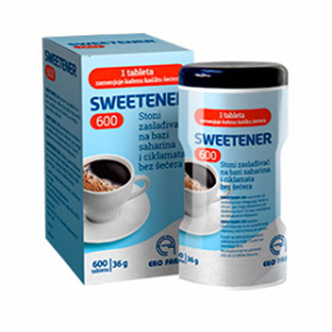 SWEETENER 600 TABLETA EKO FARM