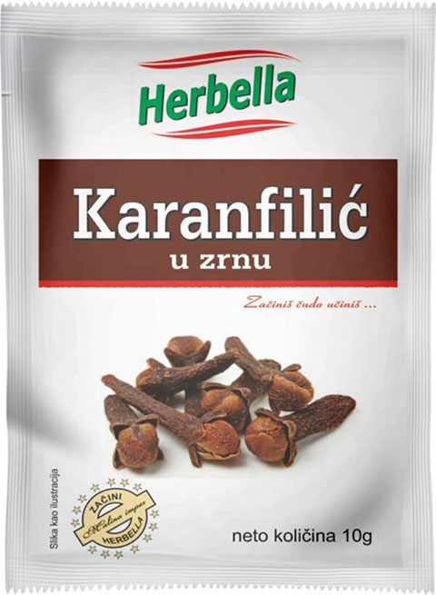ZAČIN KARANFILIĆ ZRNO 10/1 MALINA IMPEX