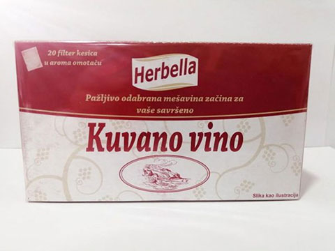 ZAČIN ZA KUVANO VINO 30g/20 filter kesica