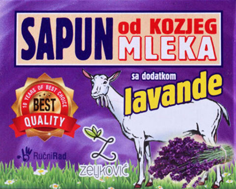 ZELJKOVIC KOZIJI SAPUN LAVANDA