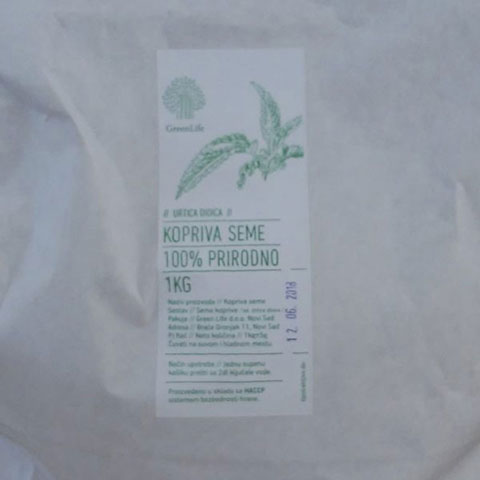 ČAJ OD SEMENA KOPRIVE 1KG
