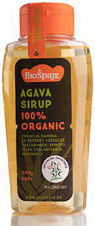 AGAVE SIRUP BIO SPAJZ 330g