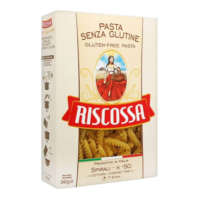 TESTENINE SPIRALI GLUTEN FREE 340GR RISCOSSA